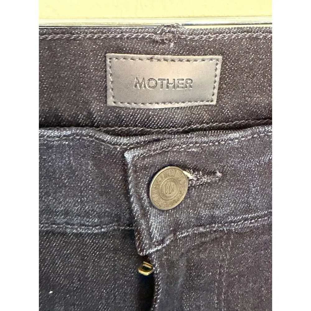 Mother The Mid Rise Dazzler Ankle Dark Wash Jean‎ size 29